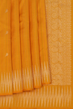Image of Kanchipuram Yellow Saree