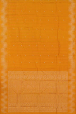 Image of Kanchipuram Yellow Saree