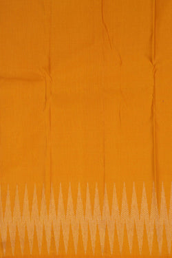 Image of Kanchipuram Yellow Saree