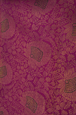 Image of Kanchipattu Brocade Magenta Pink Saree