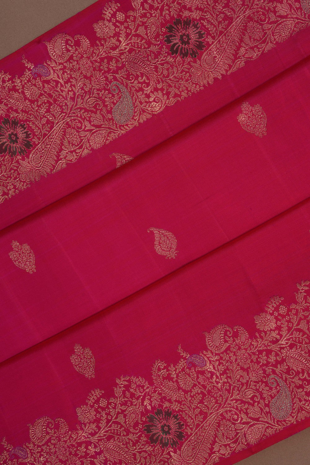 Kanchipuram Silk Pink Saree