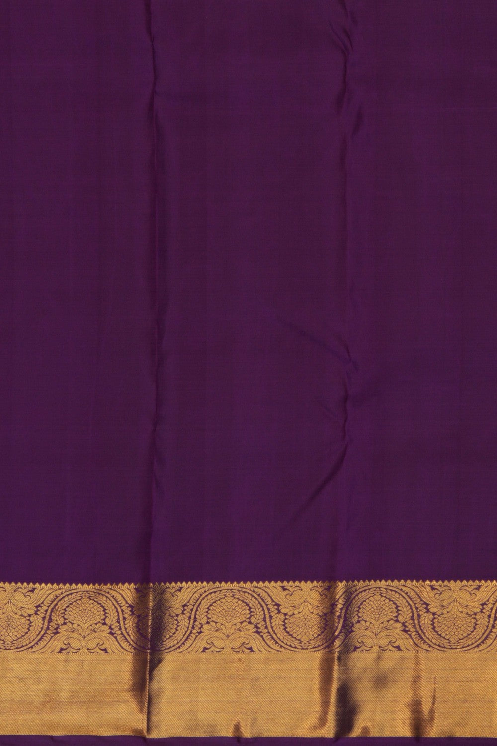 Image of Kanchipuram Silk Purple Saree