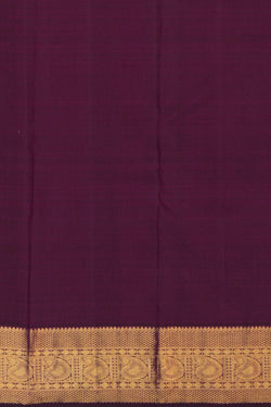 Image of Kanchipuram Silk Violet Saree