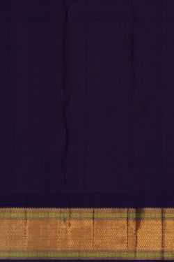 Image of Kanchipuram Silk Off White Saree
