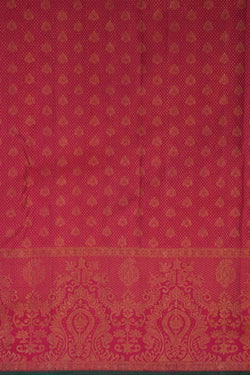 Image of Kanchipuram Silk Pink Saree