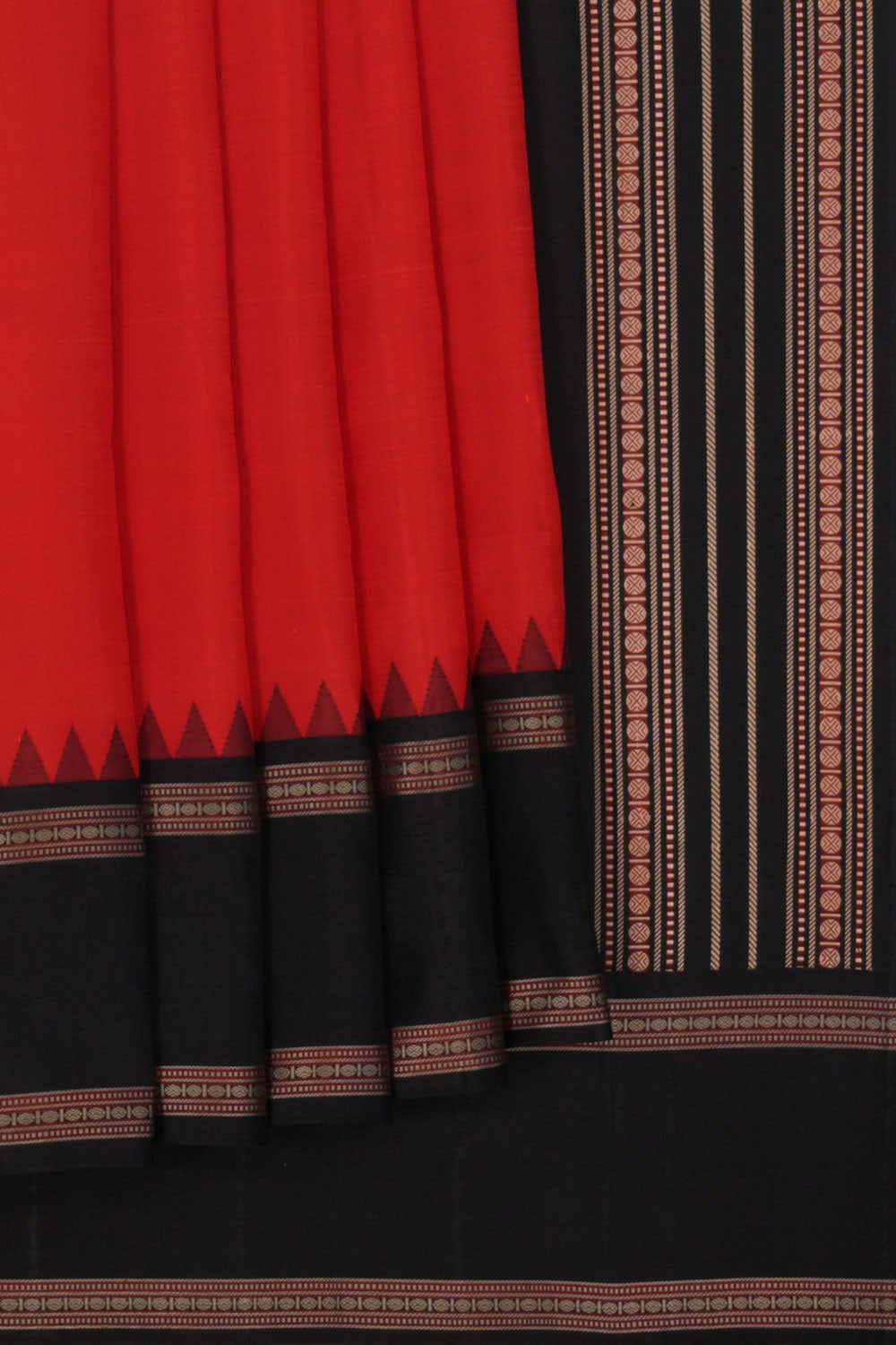 Kanchipuram Silk Red Saree