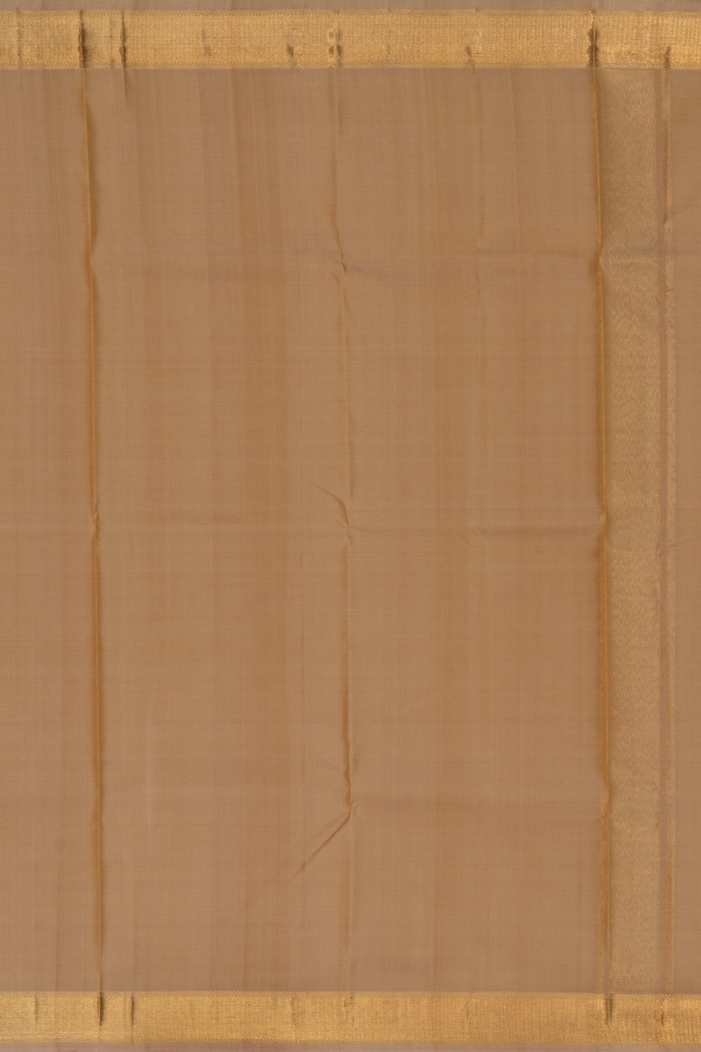 Image of Kanchi Silk Beige Dhoti With Kanduva (8 X 4)