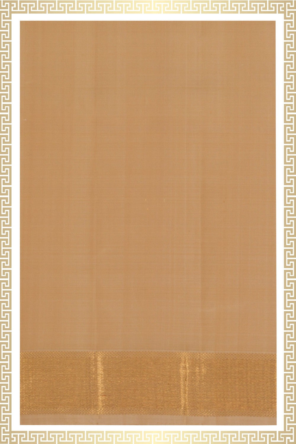 Kanchi Silk Beige Dhoti With Kanduva (8 X 4)