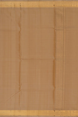 Image of Kanchi Silk Beige Dhoti With Kanduva (8 X 4)