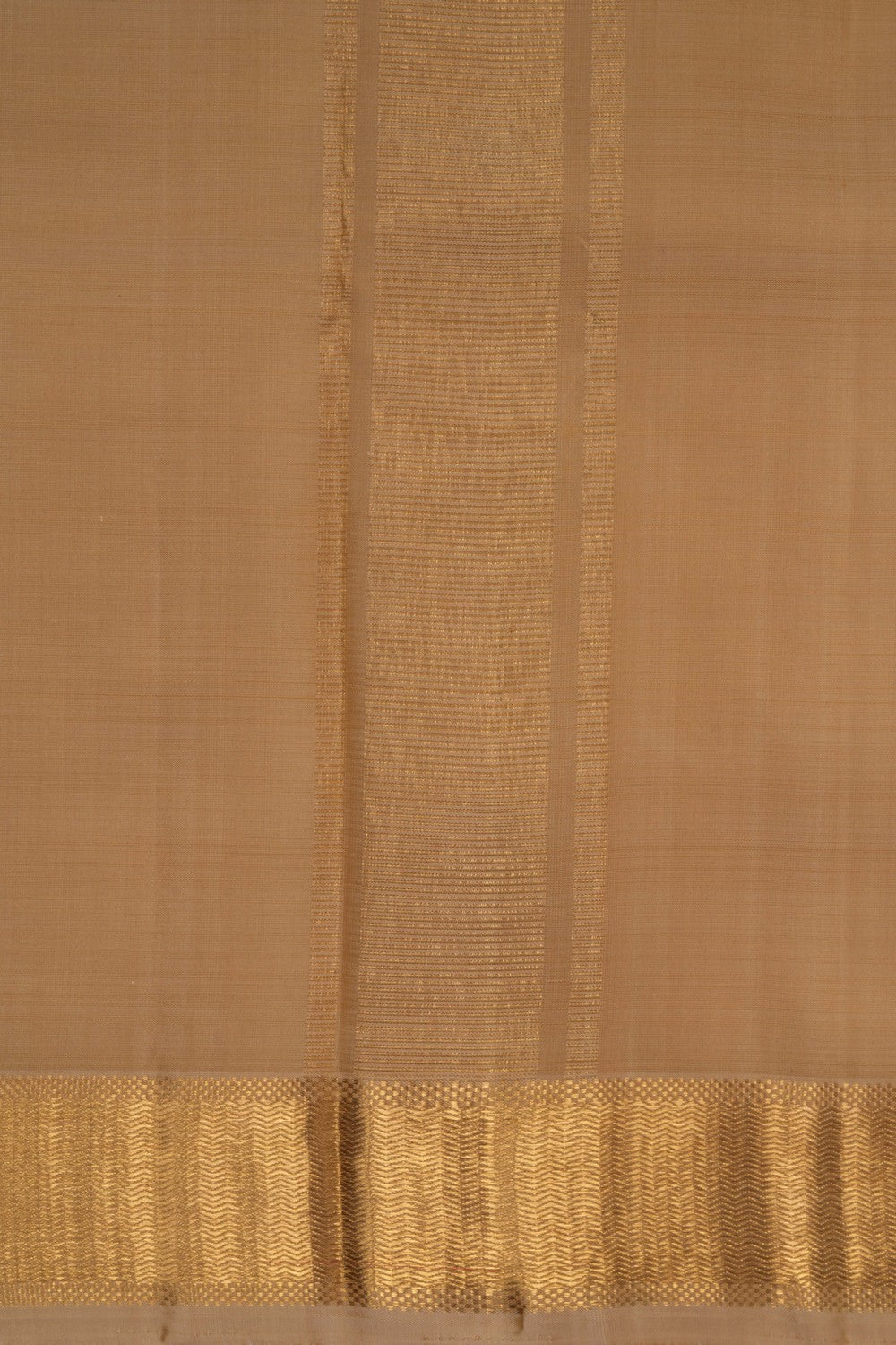 Kanchi Silk Beige Dhoti With Kanduva (8 X 4)