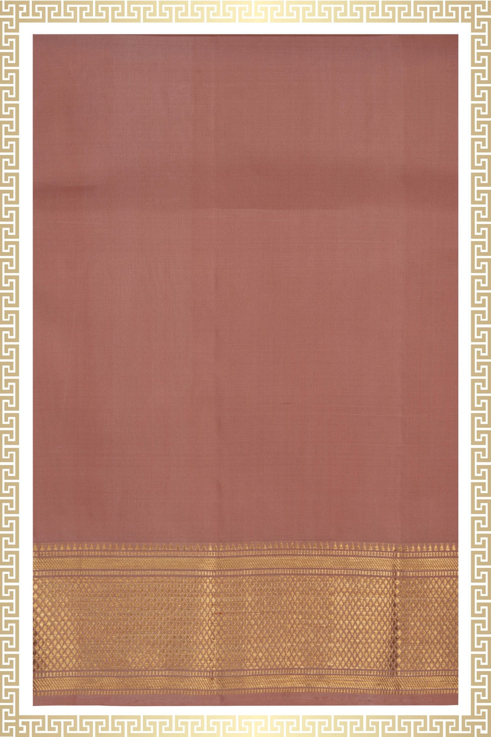 Image of Kanchi Silk Pink Dhoti With Kanduva (8 X 4)