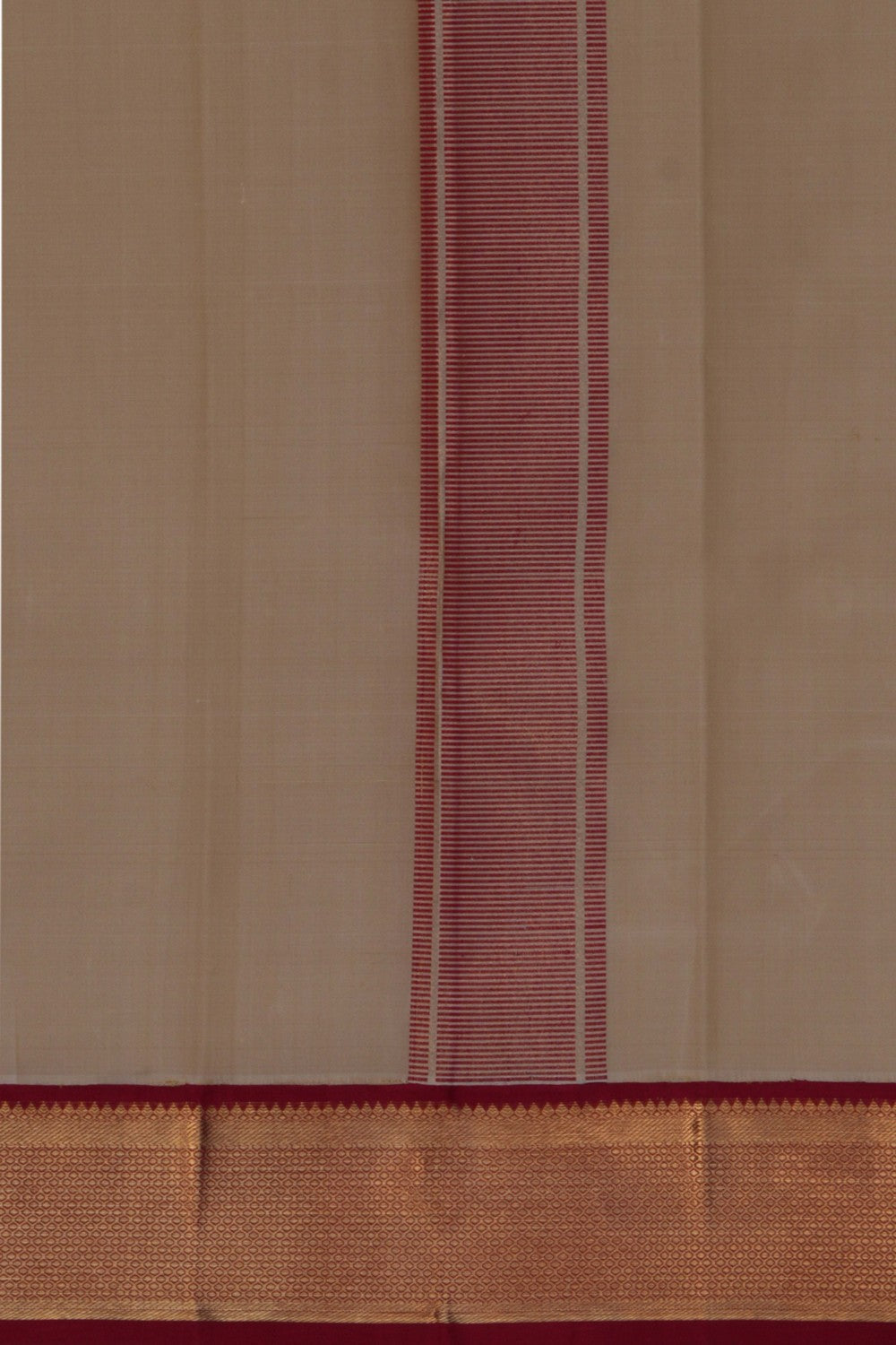 Kanchi Silk Off White Dhoti With Kanduva (8 X 4)