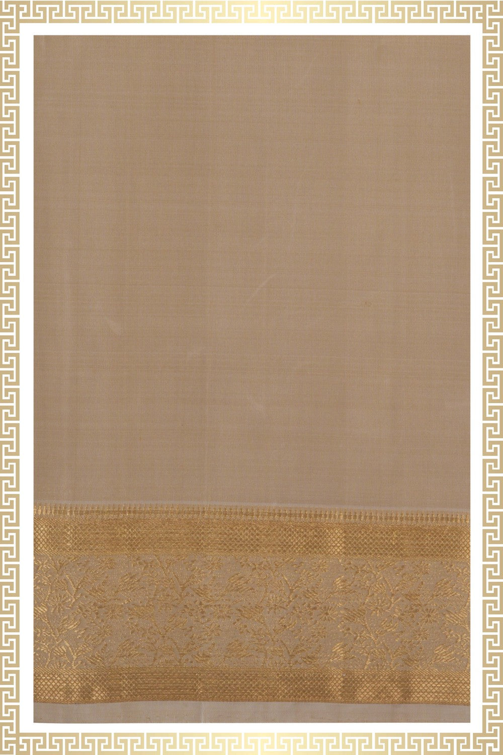 Kanchi Silk Off White Dhoti With Kanduva (8 X 4)