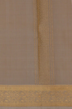 Image of Kanchi Silk Off White Dhoti With Kanduva (8 X 4)