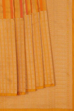 Image of Banarasi Silk Mustard Saree