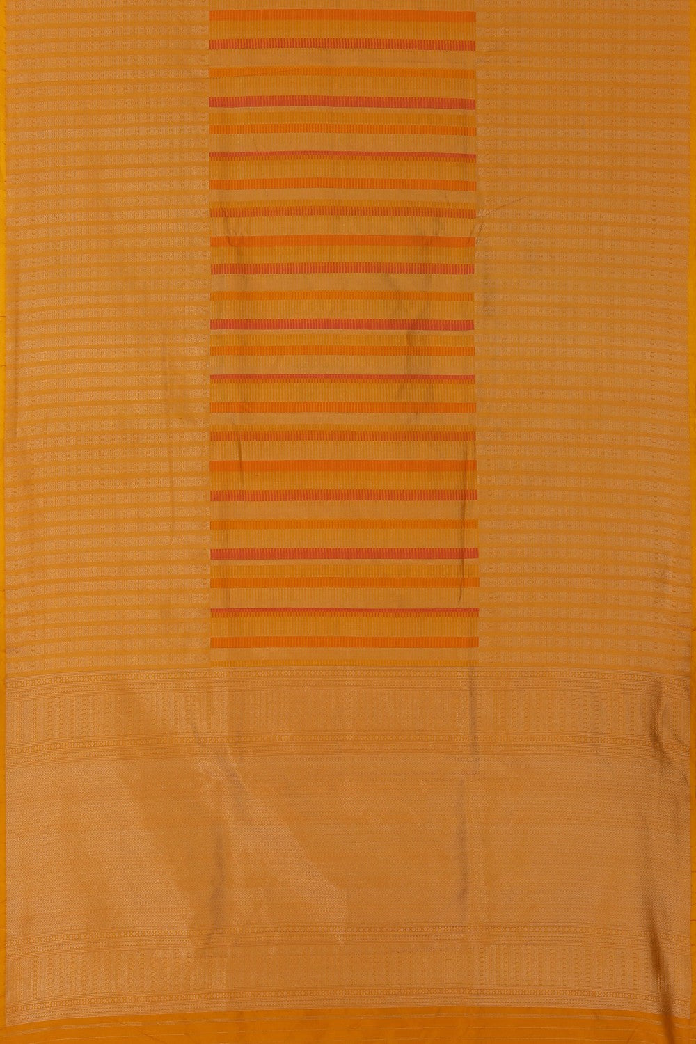 Image of Banarasi Silk Mustard Saree