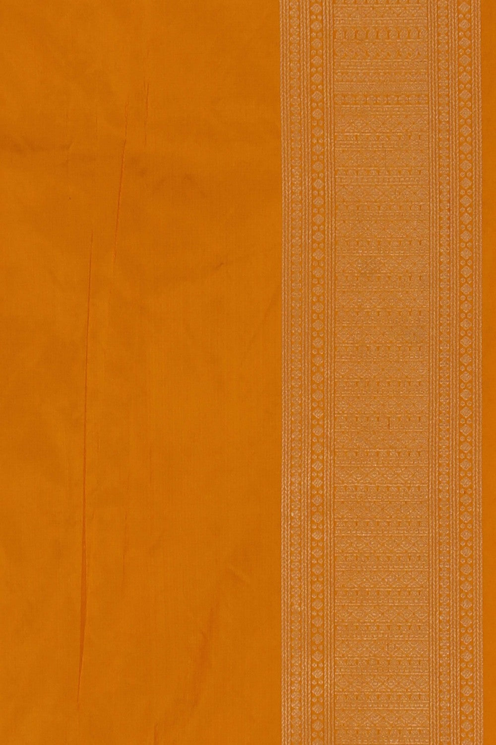 Image of Banarasi Silk Mustard Saree