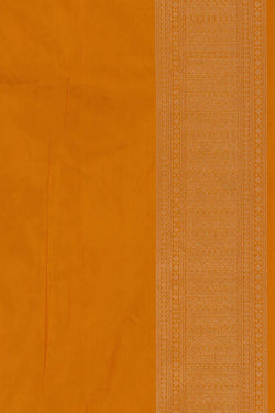 Image of Banarasi Silk Mustard Saree