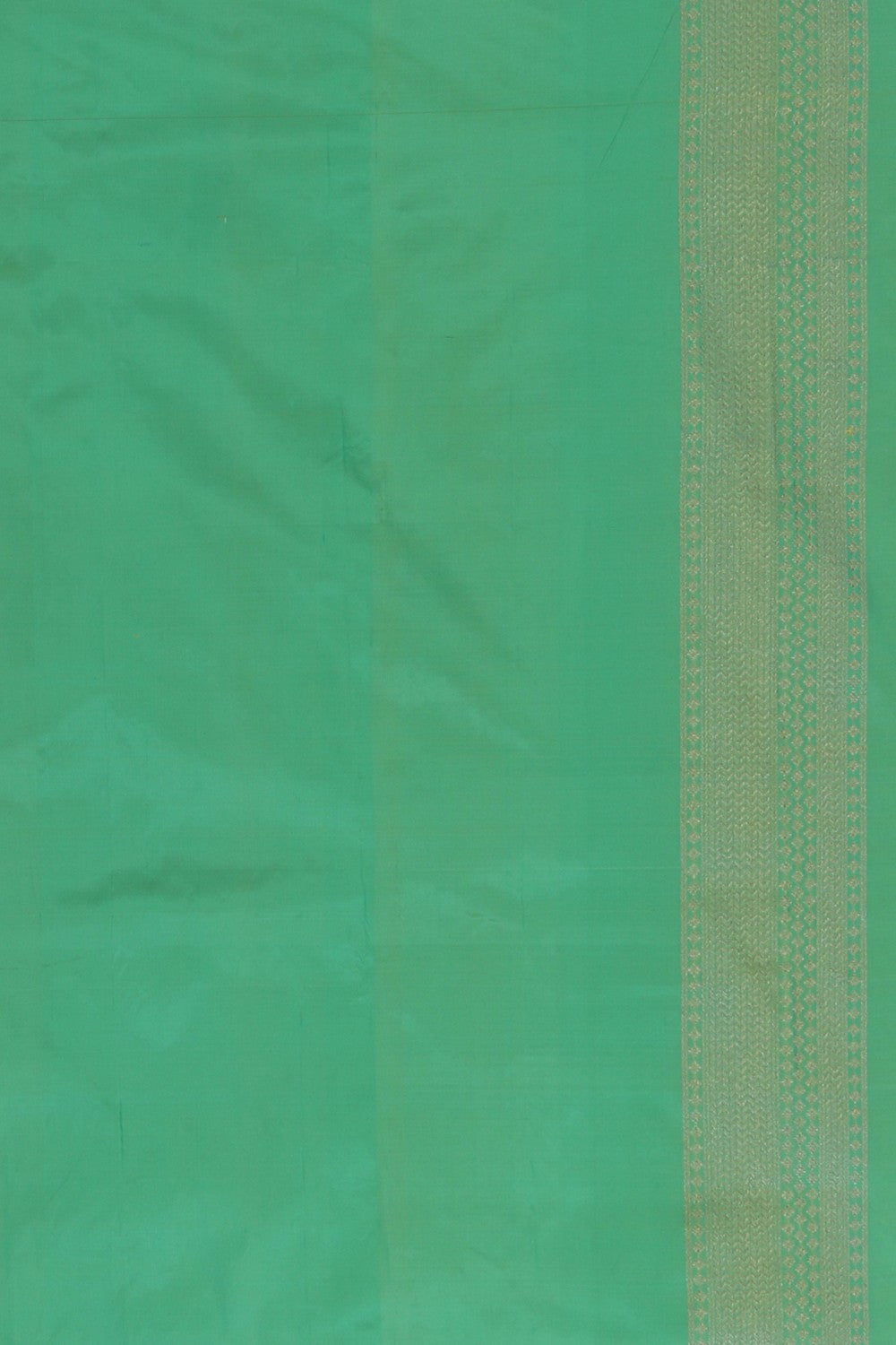 Image of Banarasi Silk Aqua Green Saree