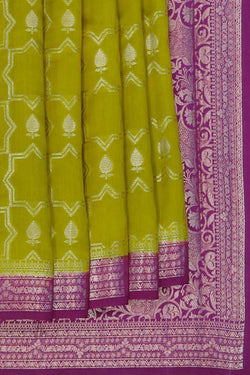 Image of Banarasi Chiniya Silk Saree
