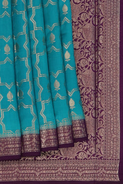 Image of Banarasi Chiniya Silk Saree