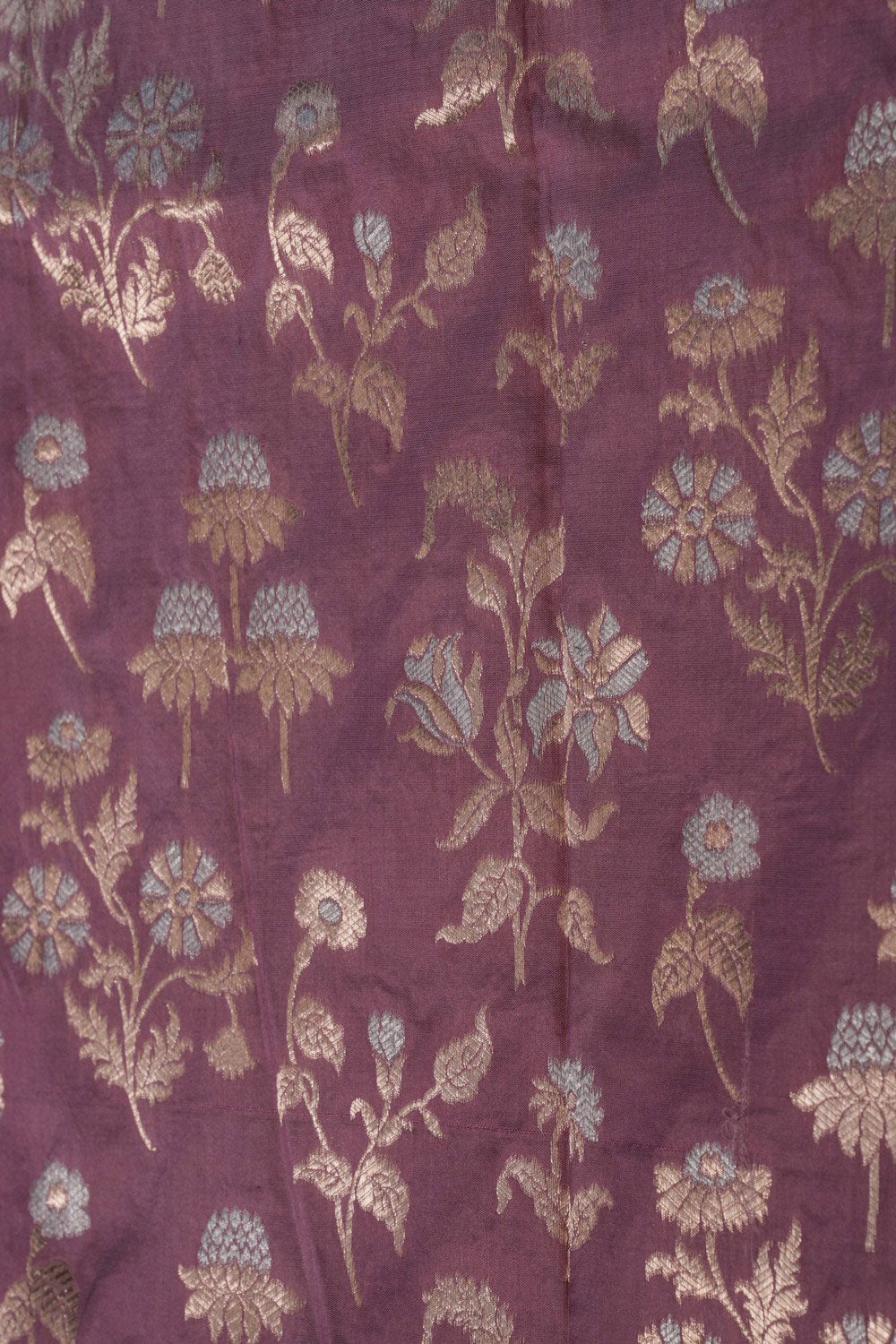 Banarasi Katan Silk Purple Saree