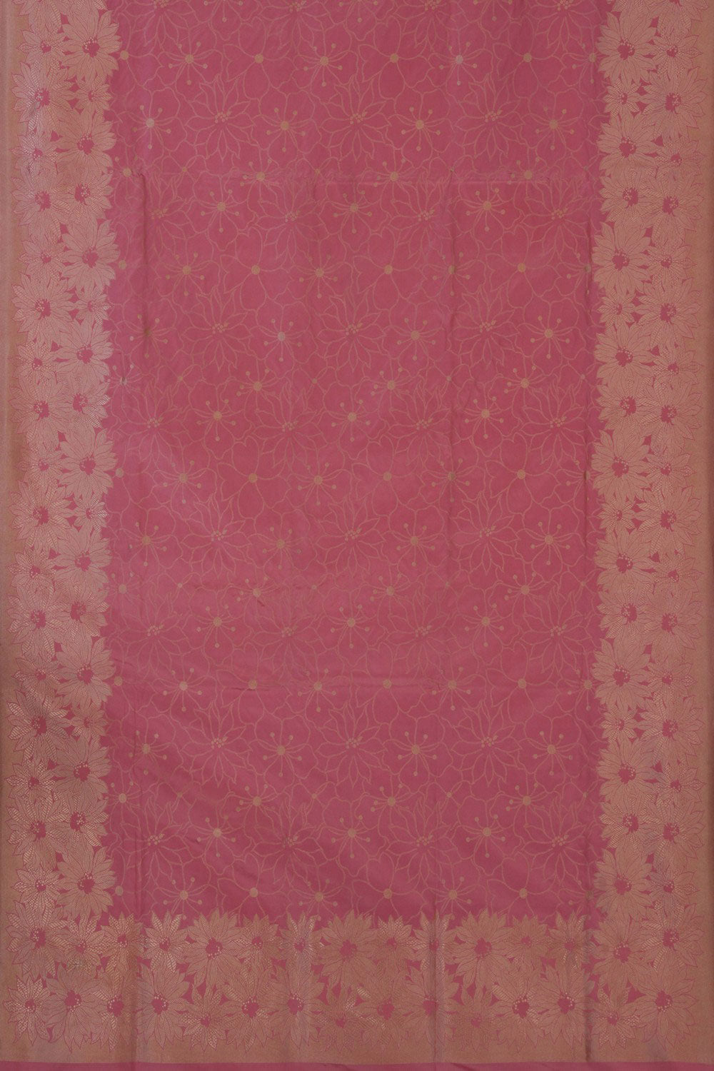 Banarasi Katan Silk Pink Saree