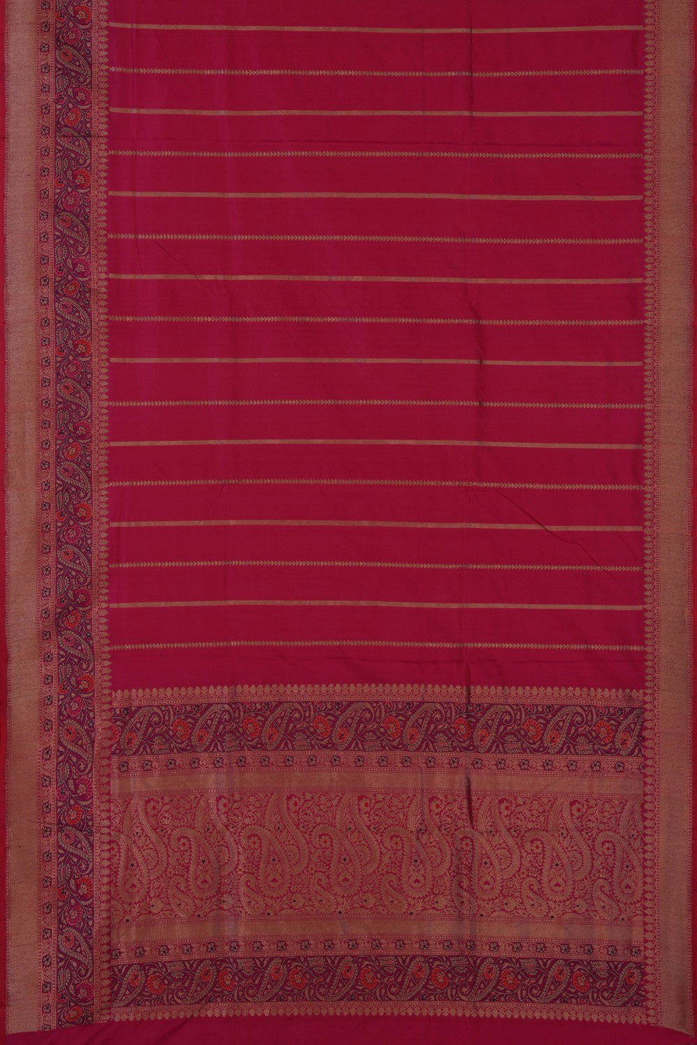Image of Banarasi Katan Silk Pink Saree