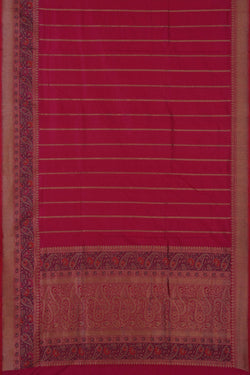 Image of Banarasi Katan Silk Pink Saree
