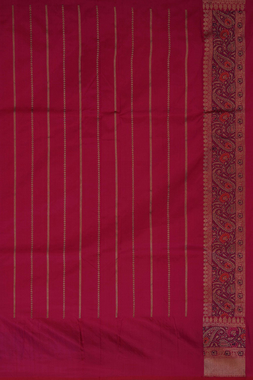 Image of Banarasi Katan Silk Pink Saree