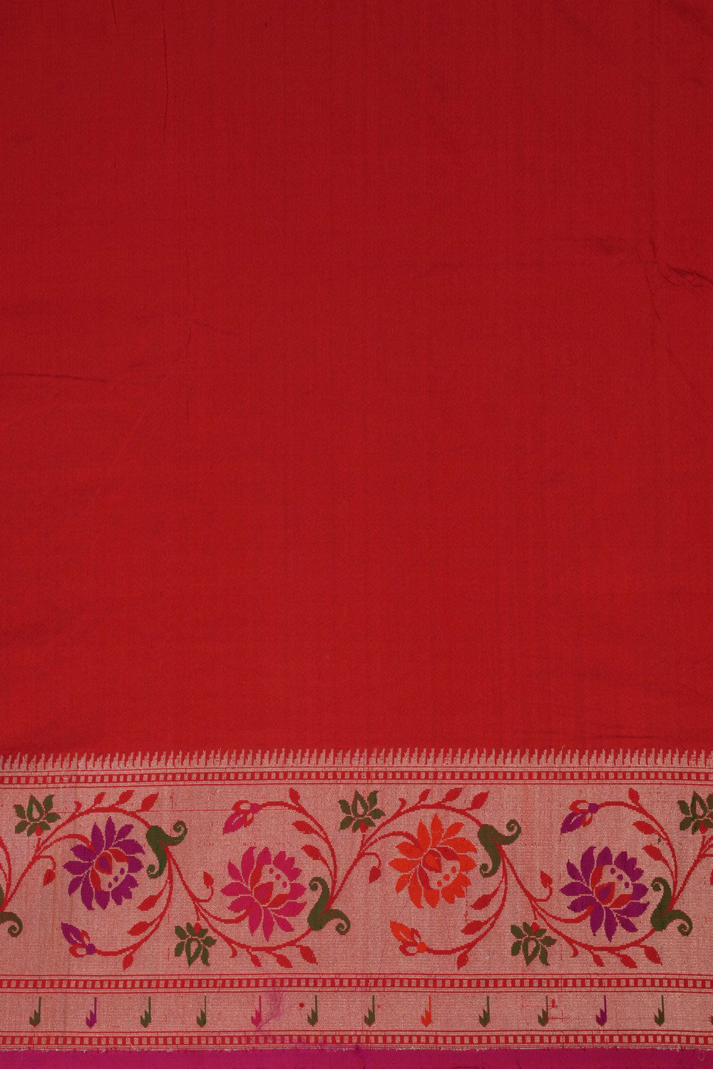 Banarasi Katan Silk Plum Pink Saree