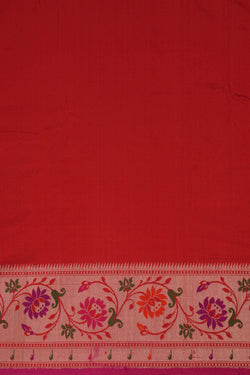 Image of Banarasi Katan Silk Plum Pink Saree