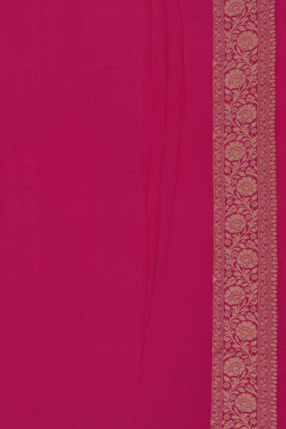 Banarasi Georgette Pink Saree