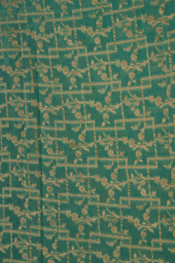 Image of Banarasi Georgette Sea Blue Saree