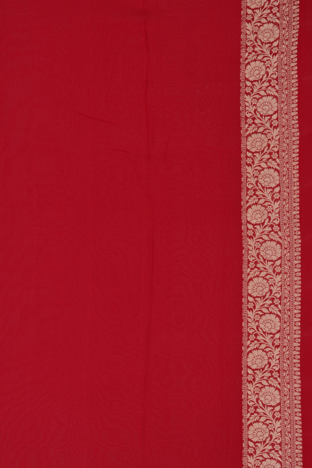 Image of Banarasi Georgette Red Saree