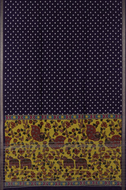 Image of Mangalgiri Silk Purple Saree