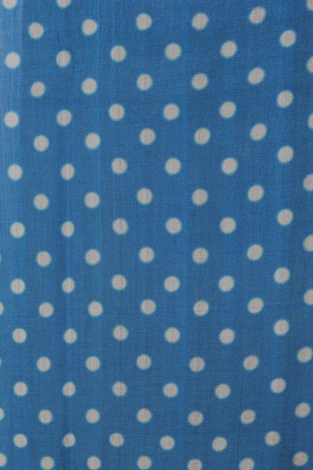 Mangalgiri Silk Blue Saree