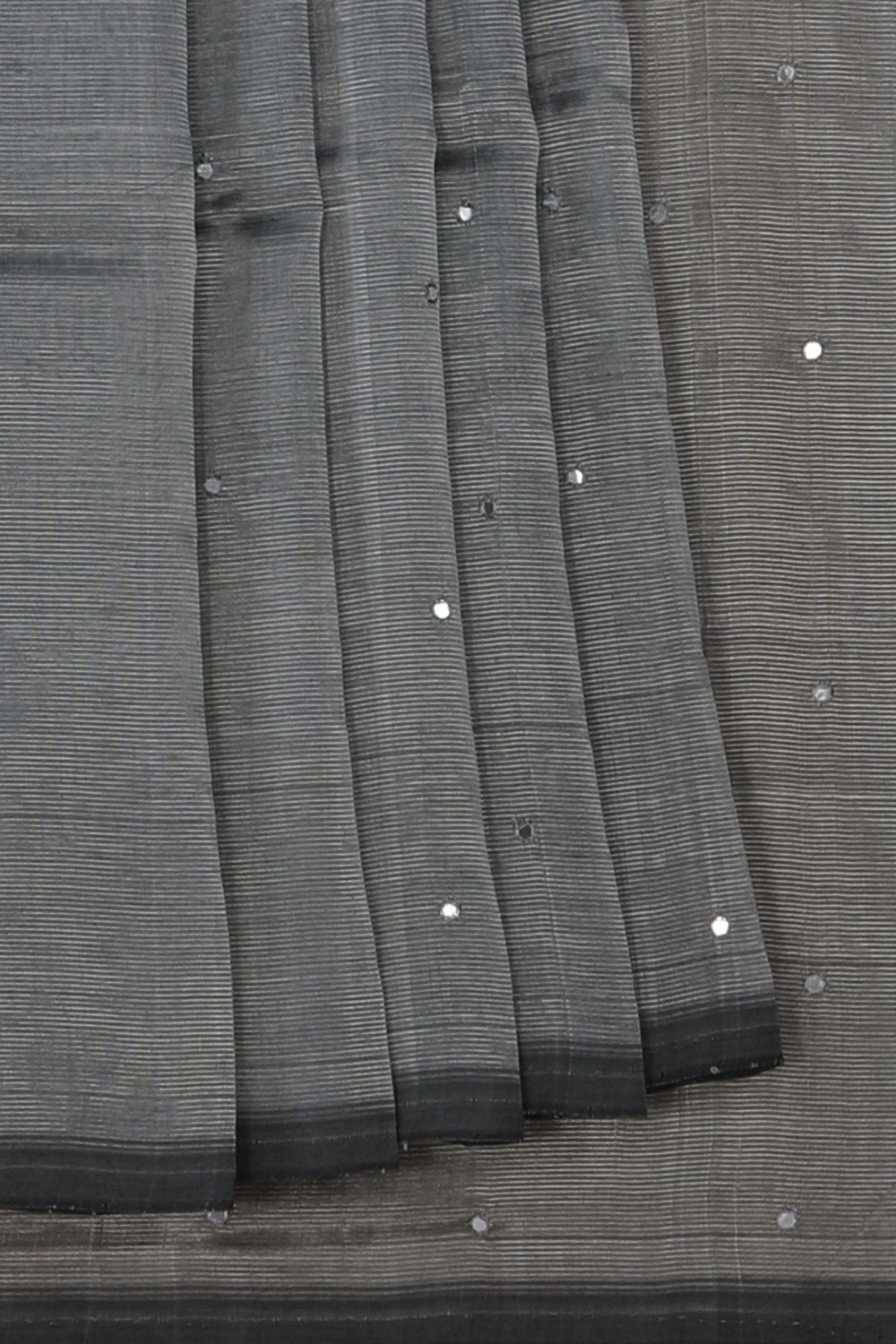 Mangalgiri Silk Grey Saree