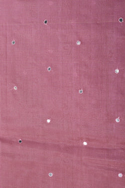 Image of Mangalgiri Silk Pink Saree