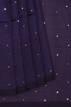 Image of Mangalgiri Silk Purple Saree