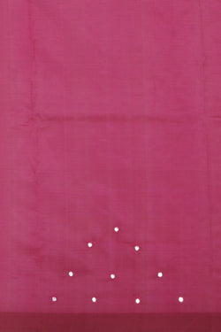 Image of Mangalgiri Silk Pink Saree