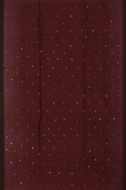Image of Mangalgiri Silk Maroon Saree