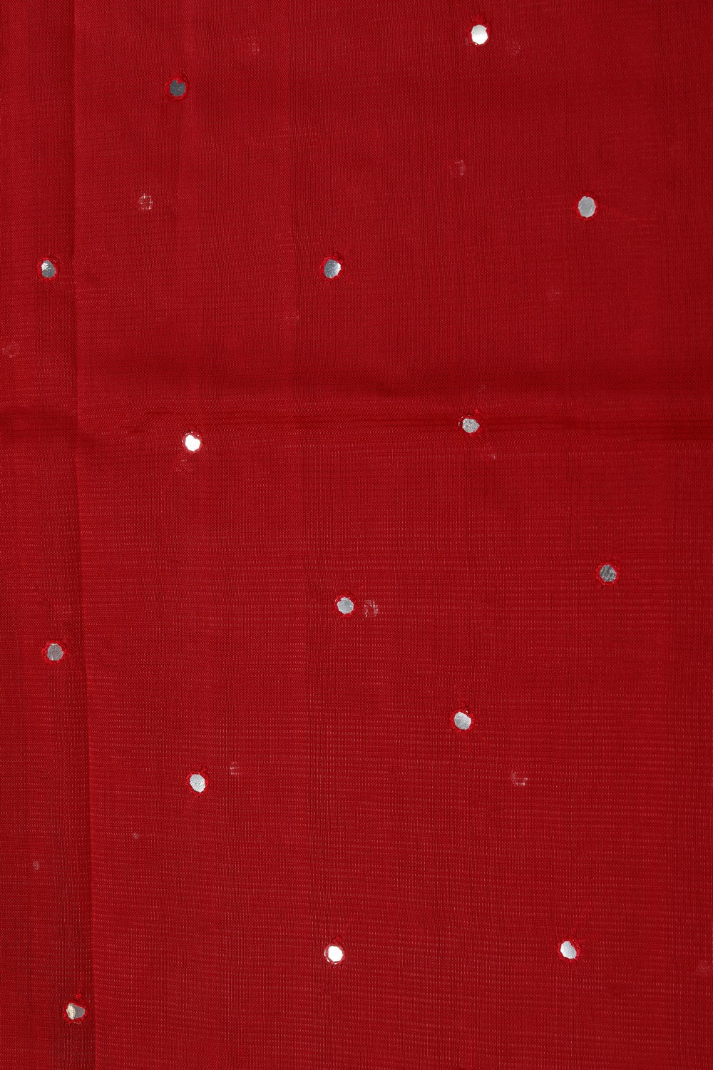 Mangalgiri Silk Red Saree