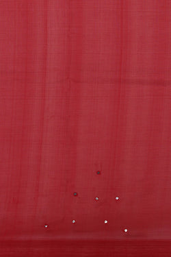 Image of Mangalgiri Silk Red Saree