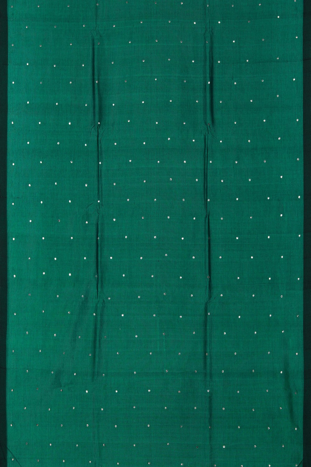 Mangalgiri Silk Teal Green Saree