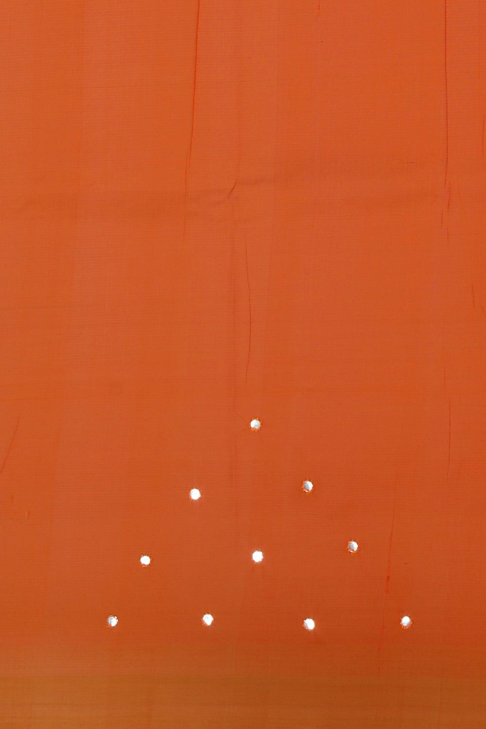 Mangalgiri Silk Orange Saree
