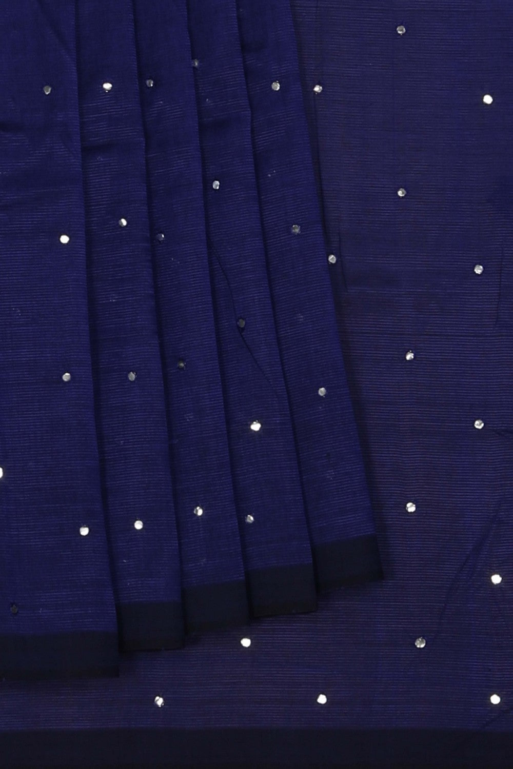 Mangalgiri Silk Indigo Blue Saree