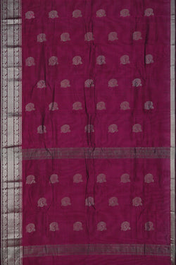 Image of Mangalgiri Purple Saree