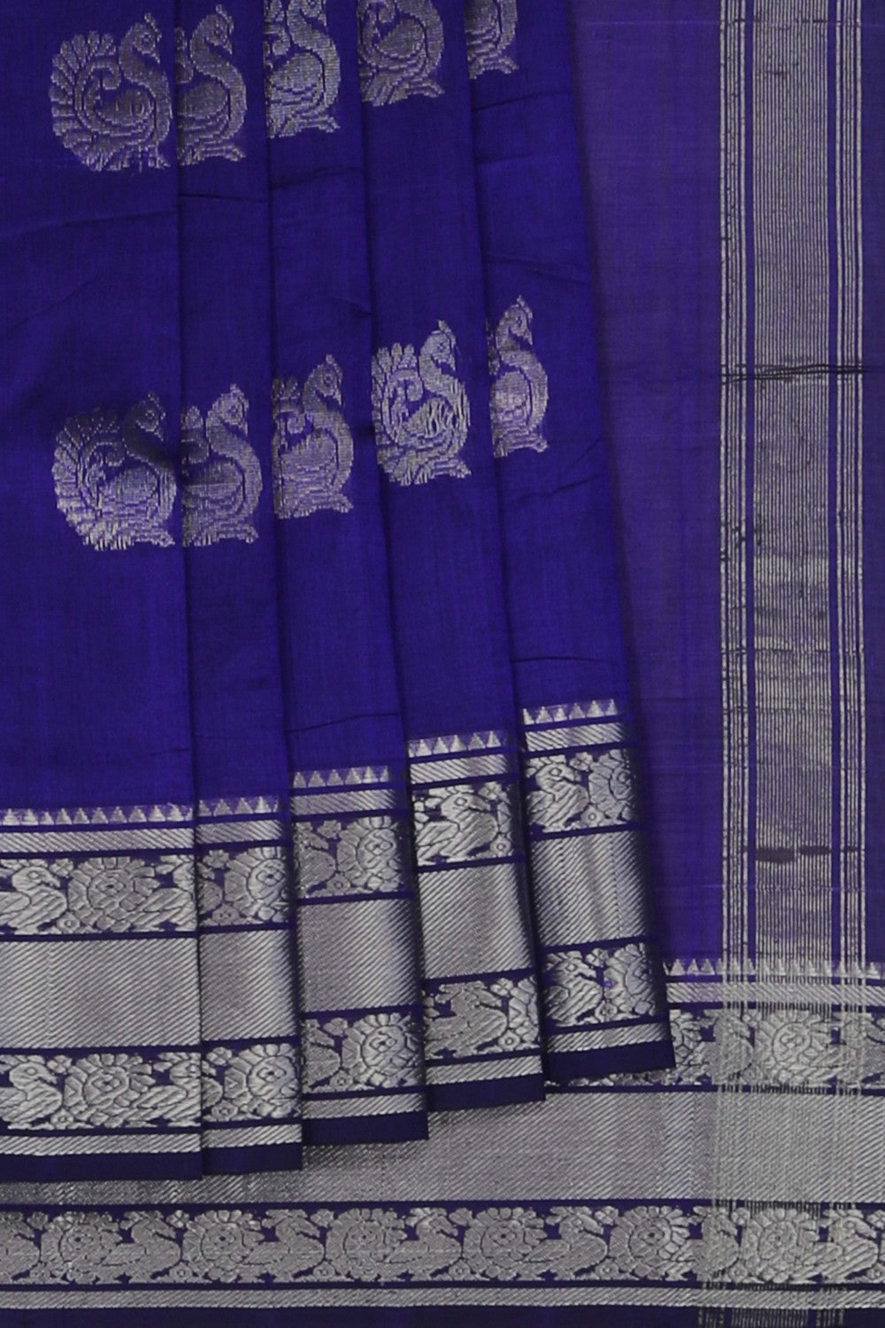 Mangalgiri Purple Saree