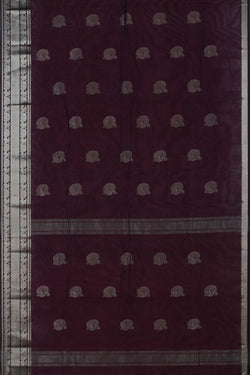 Image of Mangalgiri Purple Saree